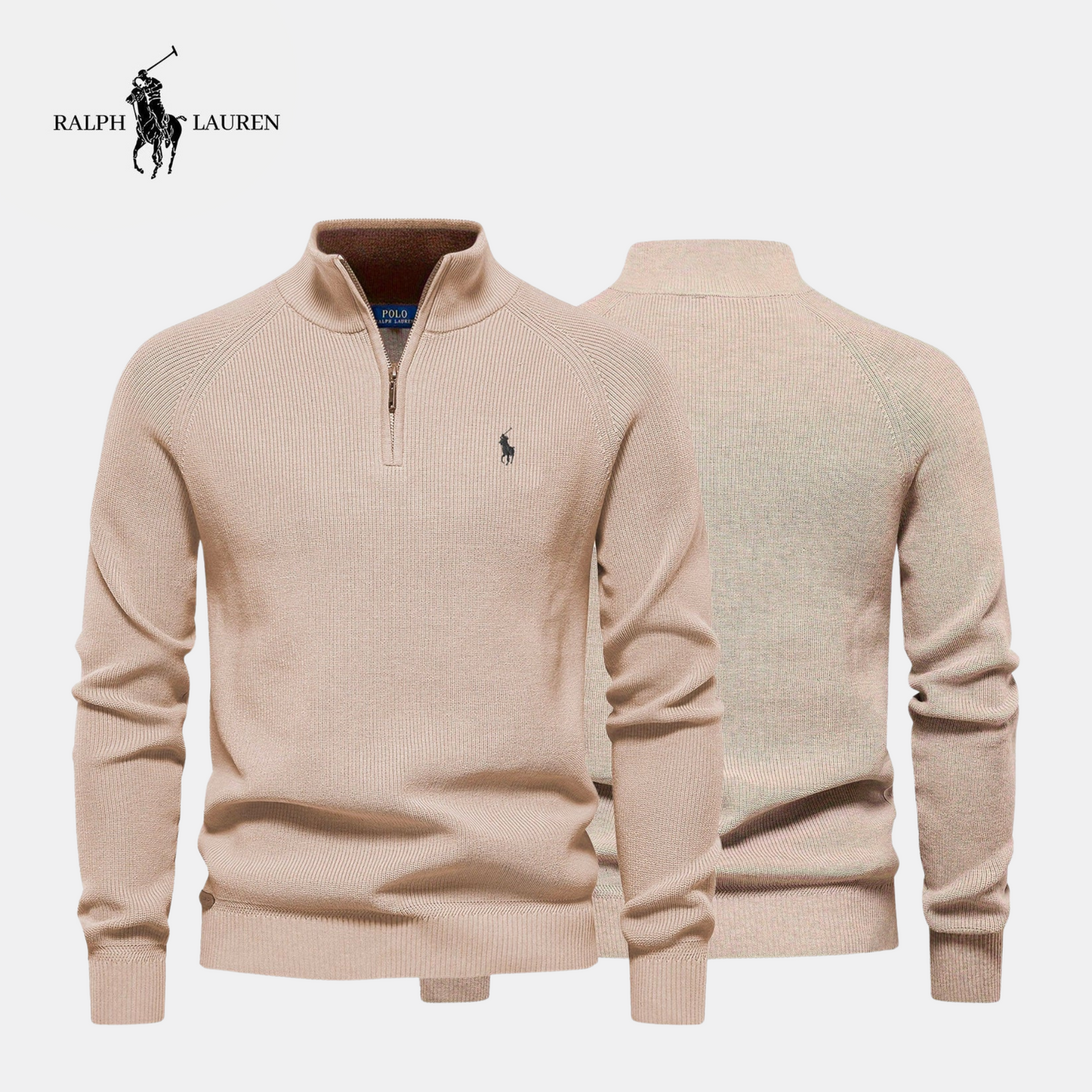 R&L Zip-Neck Jumper (Clearance Sale) - Limited Stock