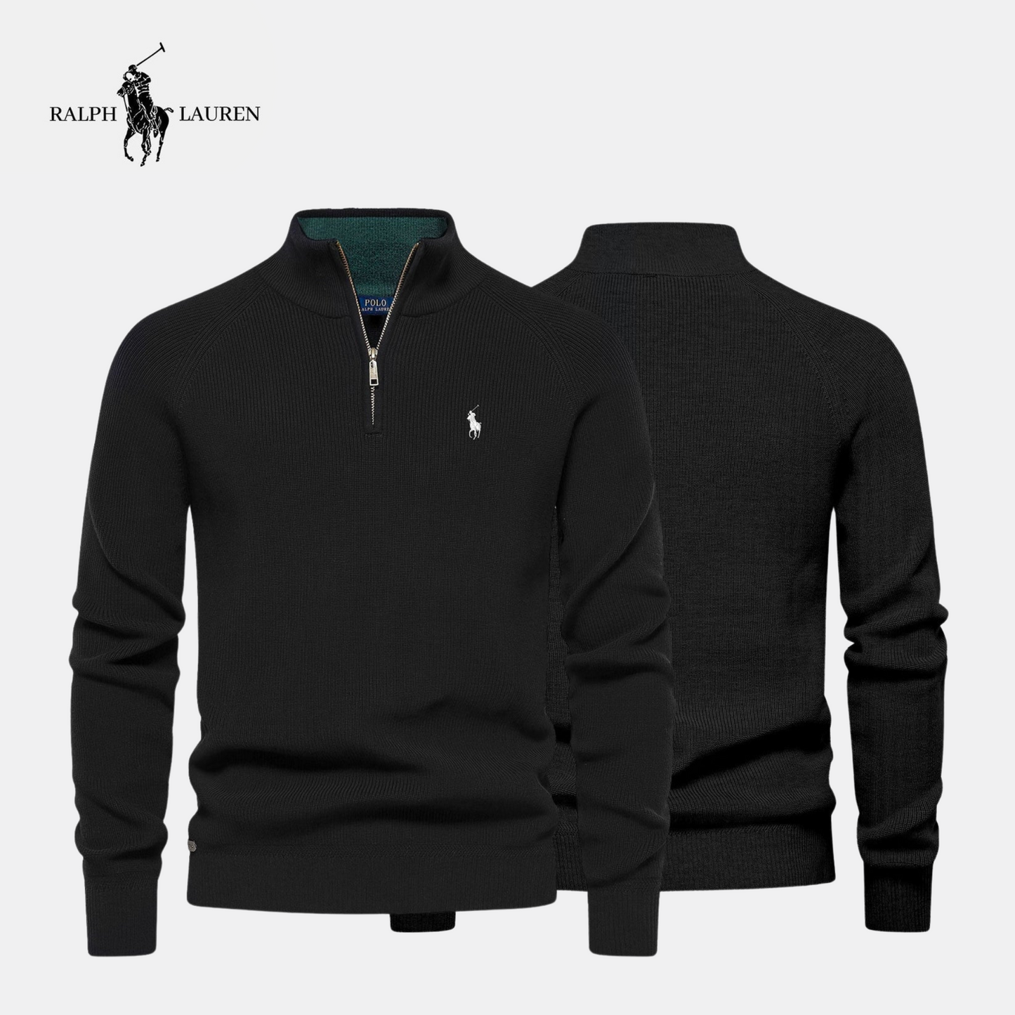 R&L Zip-Neck Jumper (Clearance Sale) - Limited Stock
