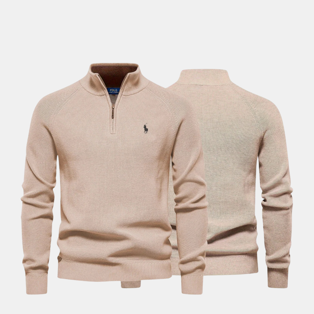 R&L Zip-Neck Jumper (Clearance Sale) - Limited Stock