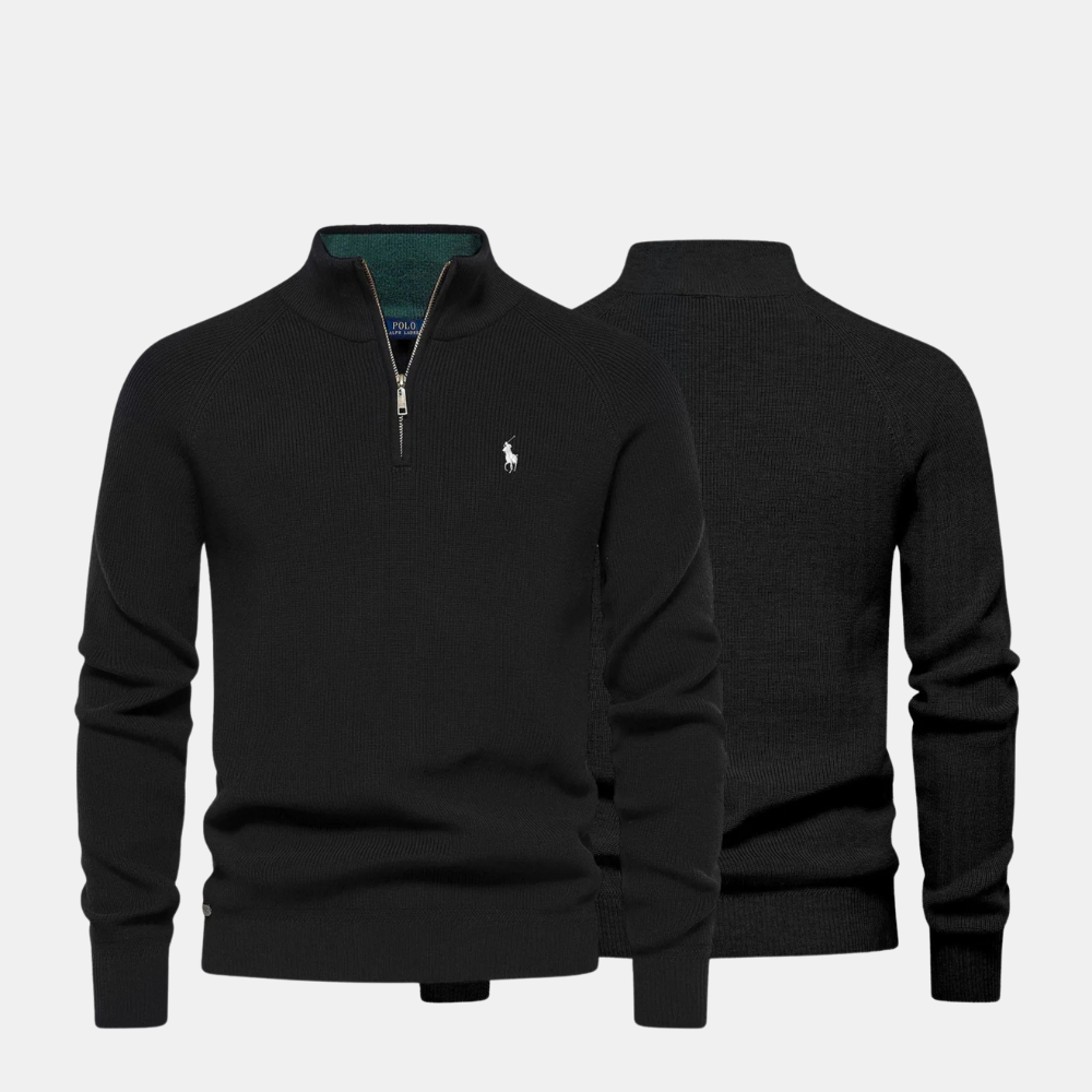 R&L Zip-Neck Jumper (Clearance Sale) - Limited Stock