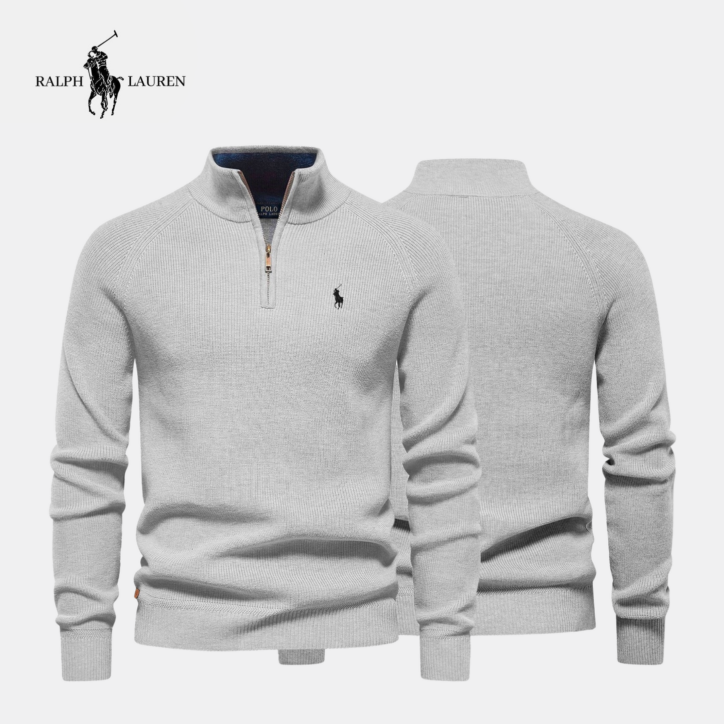 R&L Zip-Neck Jumper (Clearance Sale) - Limited Stock