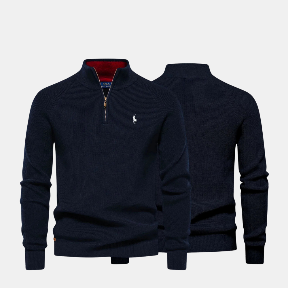 R&L Zip-Neck Jumper (Clearance Sale) - Limited Stock