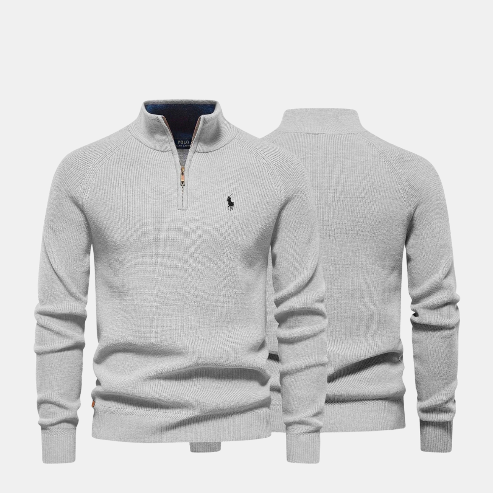 R&L Zip-Neck Jumper (Clearance Sale) - Limited Stock